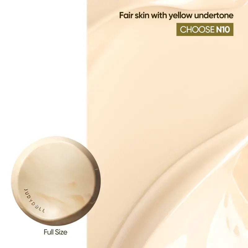 Judydoll Dual Fermented Tea Cushion Foundation #N10 Fair Skin With Yellow Undertone
