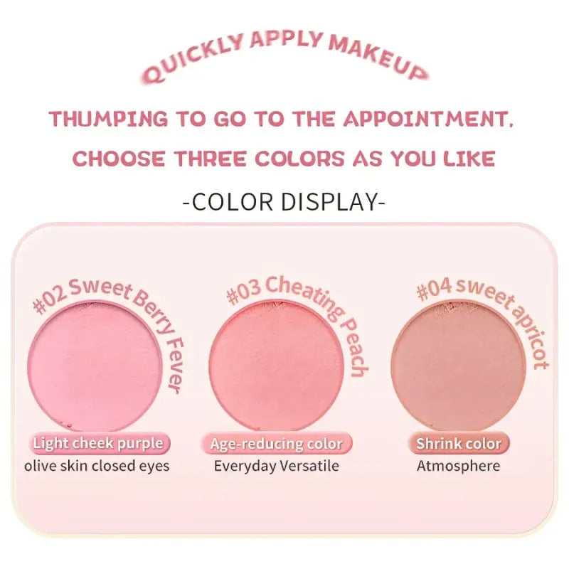Chioture Just Poke Blush Stick #08 Smokey Pink