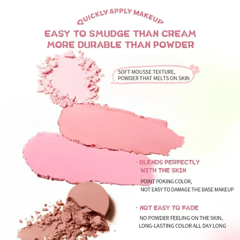 Chioture Just Poke Blush Stick #08 Smokey Pink