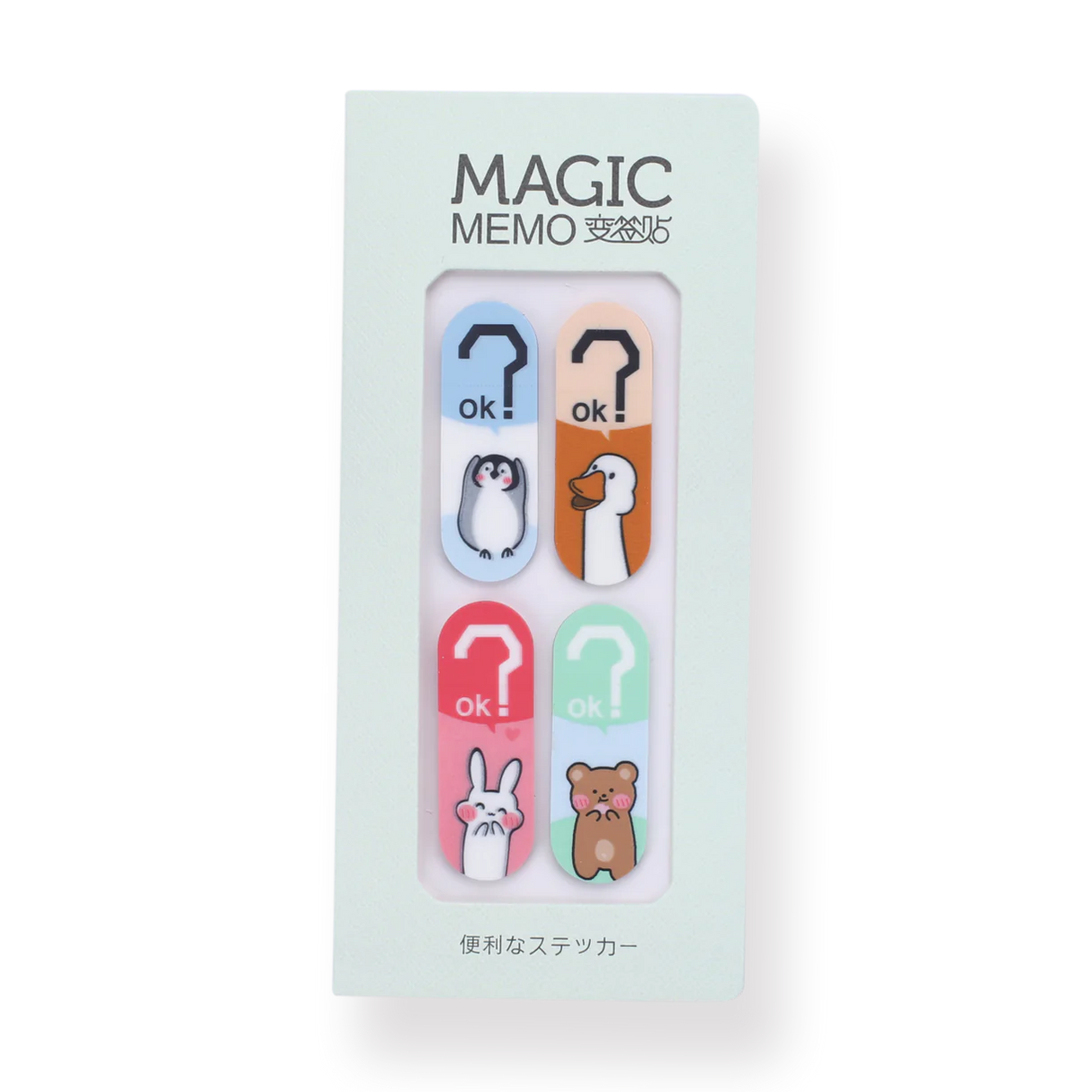 Magica Memo Tearable Page Marker Animals 100pcs