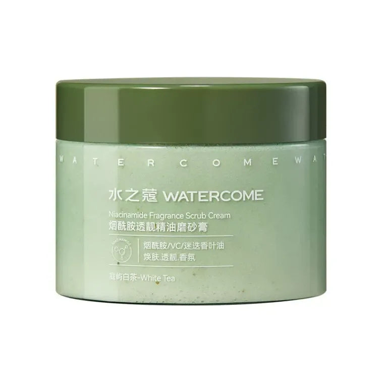 Watercome Niacinamide Fragrance Scrub Cream White Tea 180g