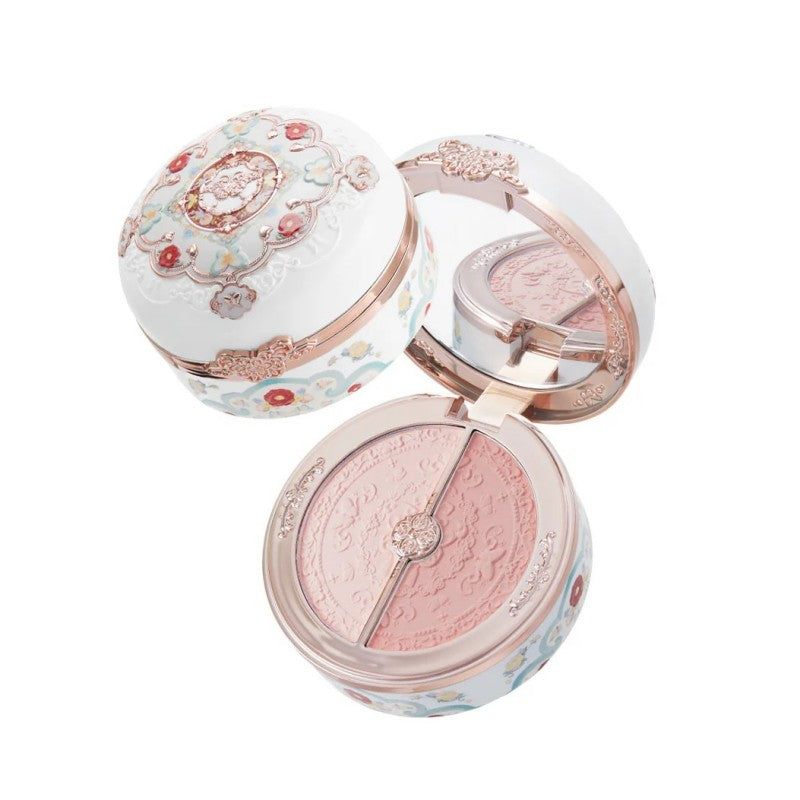 Flower Knows Butterfly Cloud Collar Rouge Box Duo Powder #01 Rouge Snow
