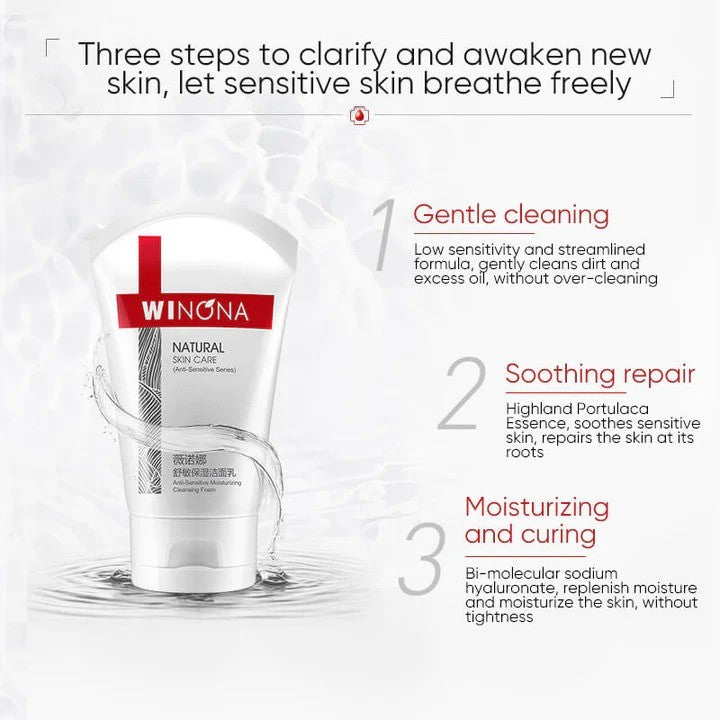 Winona Moisturizing Cleansing Foam 80g