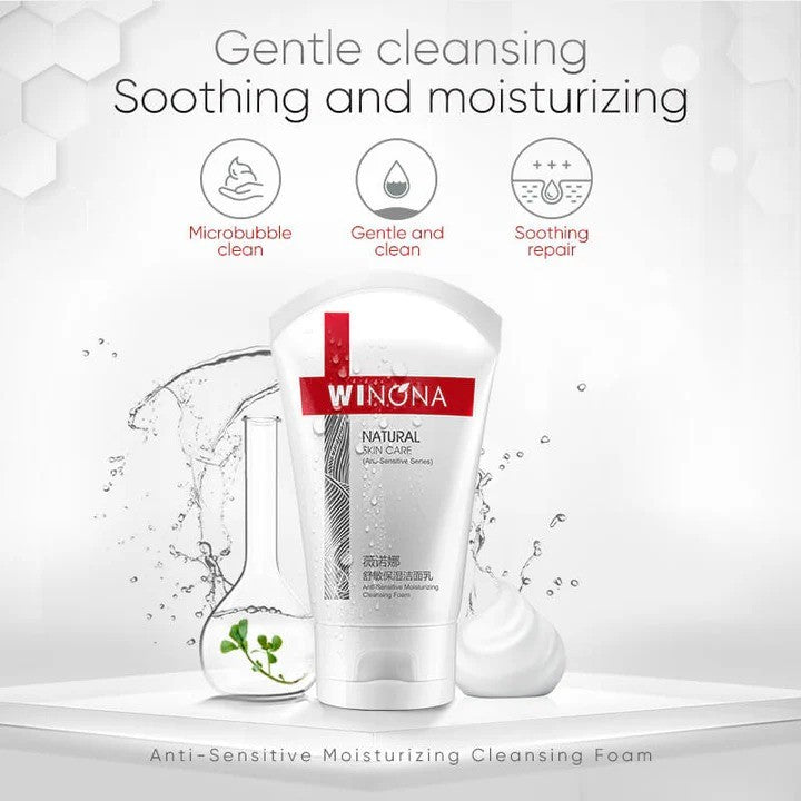 Winona Moisturizing Cleansing Foam 80g