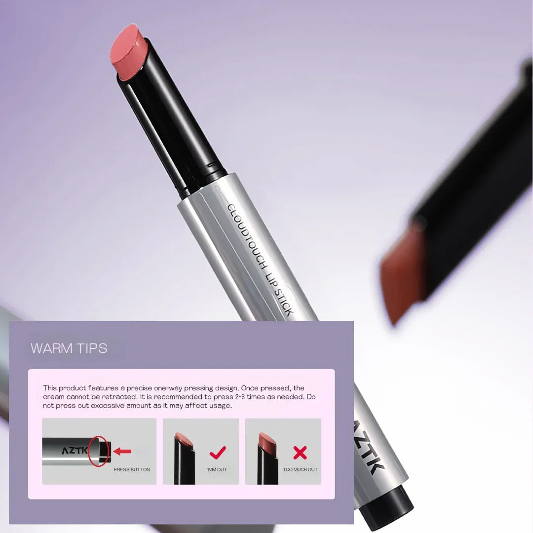AZTK Cloud Touch Lipstick #MS03 Tangerine Cake