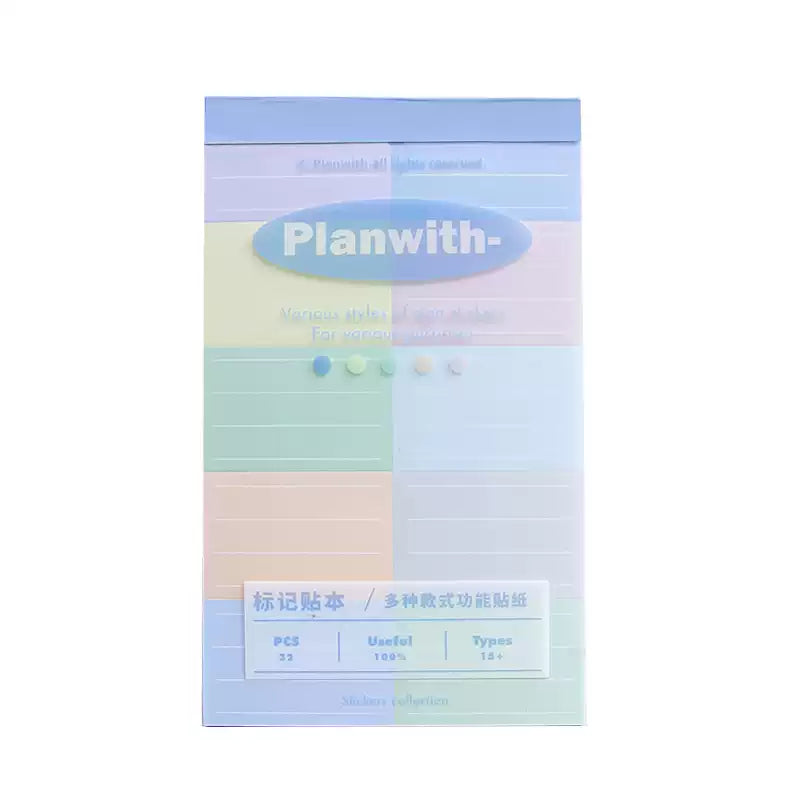 Planwith Ultimate Sticker Planner Blue