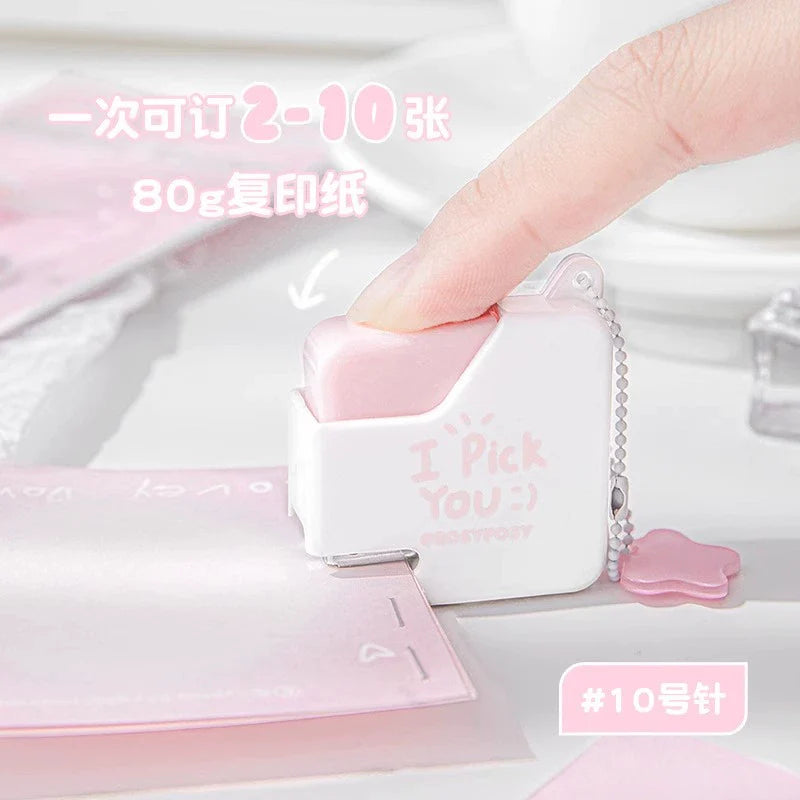 Rosy Posy Sugar Cube Staplers Purple