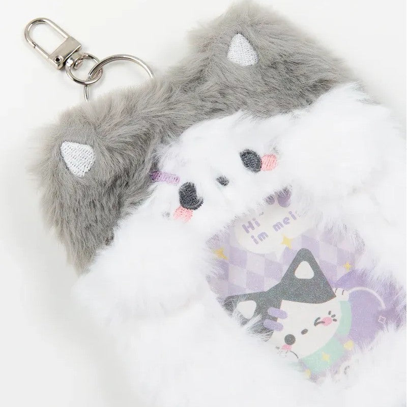 Rosy Posy Tutu & Byebye Soft Fluffy Card Holder Cat Meimei