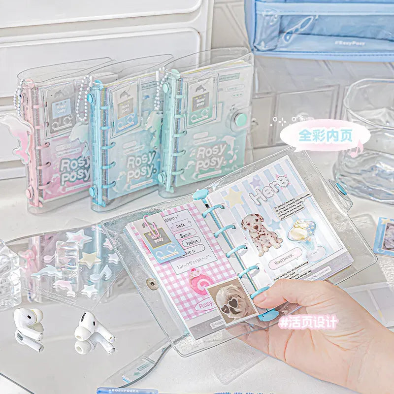 Rosy Posy Dialog Box M5 Notebook Mint