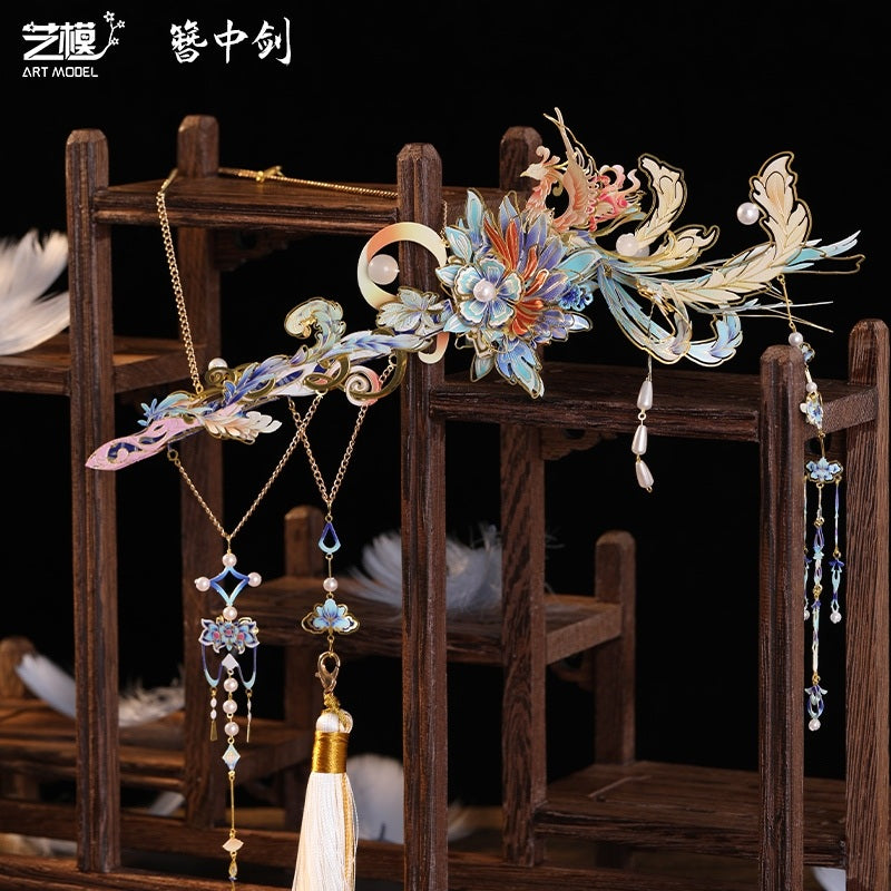 Art Model Metal Assembly Model With Stand YM-N153-B