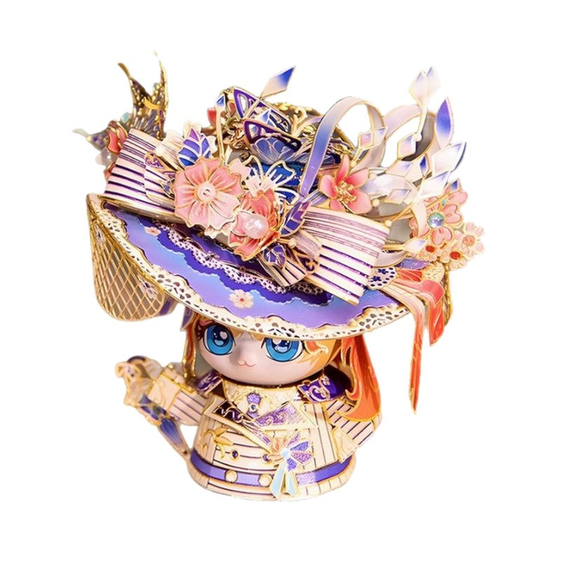 Art Model Metal Assembly Model Cat Lucy YM-N146-M