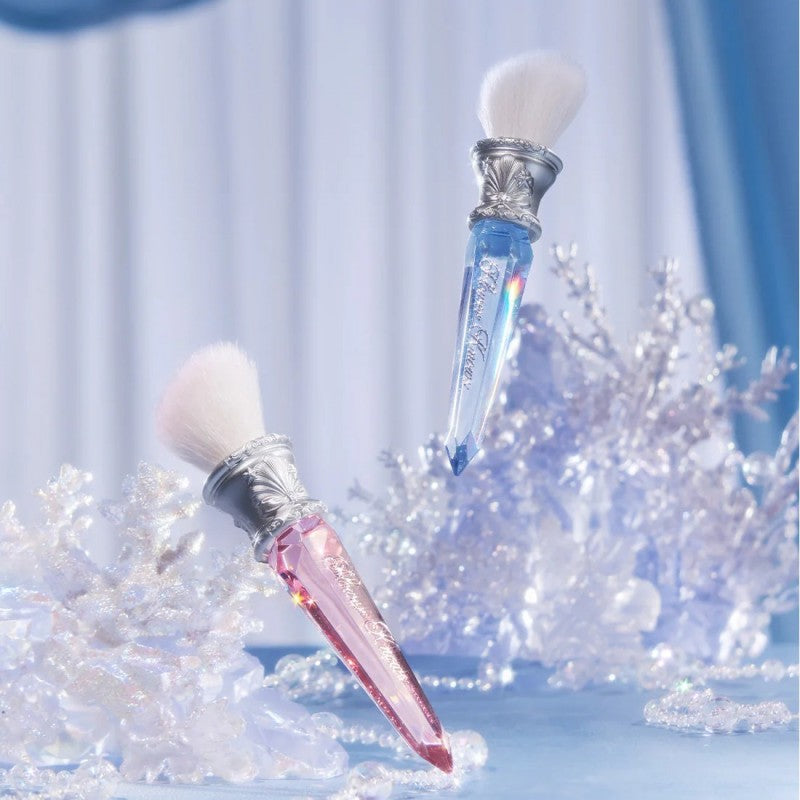 Flower Knows花知晓贝壳珍珠系列斜头点彩刷水晶蓝