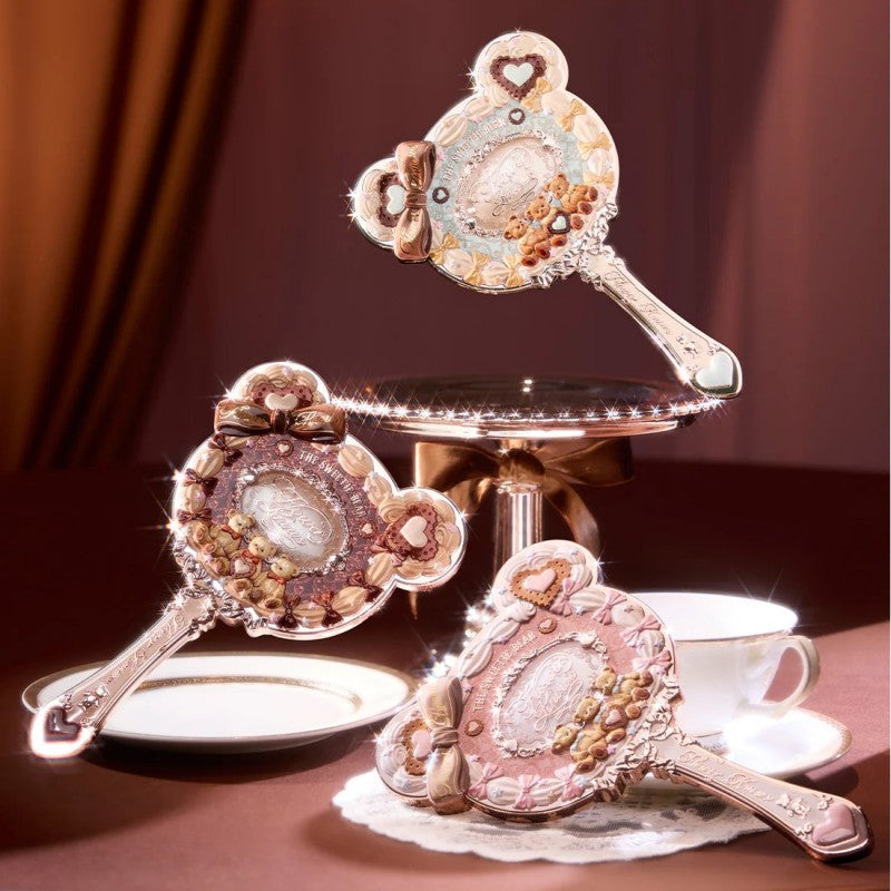 Flower Know花知晓甜心小熊公主镜焦糖棕