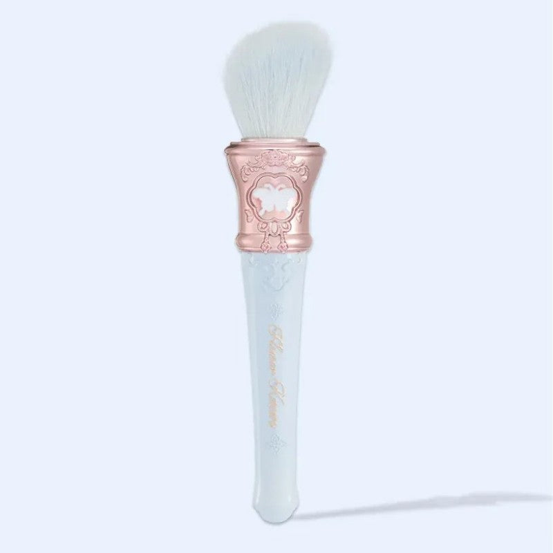 Flower Knows花知晓蝴蝶云肩系列坡形点彩化妆刷月白色