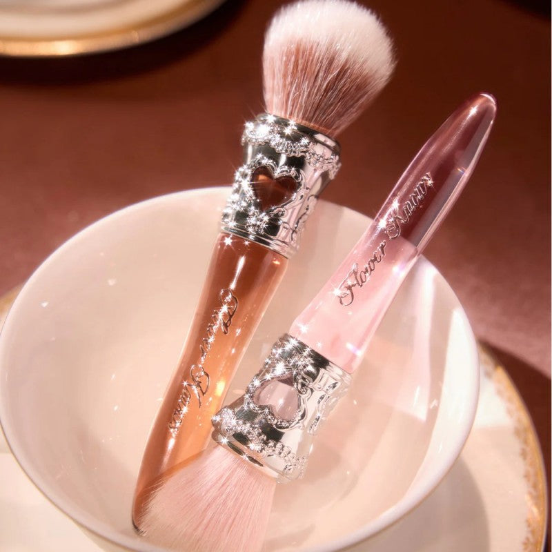 Flower Knows花知晓甜心小熊圆头点彩刷草莓粉 1支