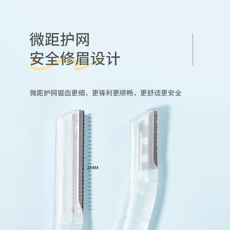 Allsmile 3D Eyebrow Trimmer Folding Handheld 3pcs