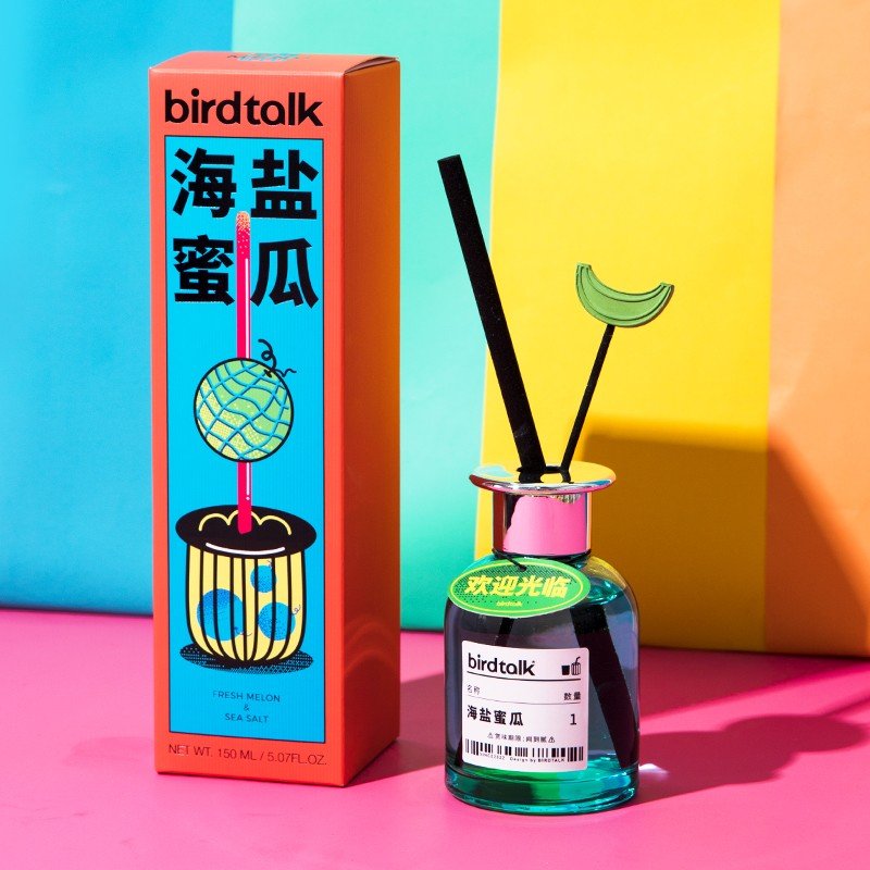 Birdtalk Flameless Aromatherapy Honeydew Melon With Sea Salt