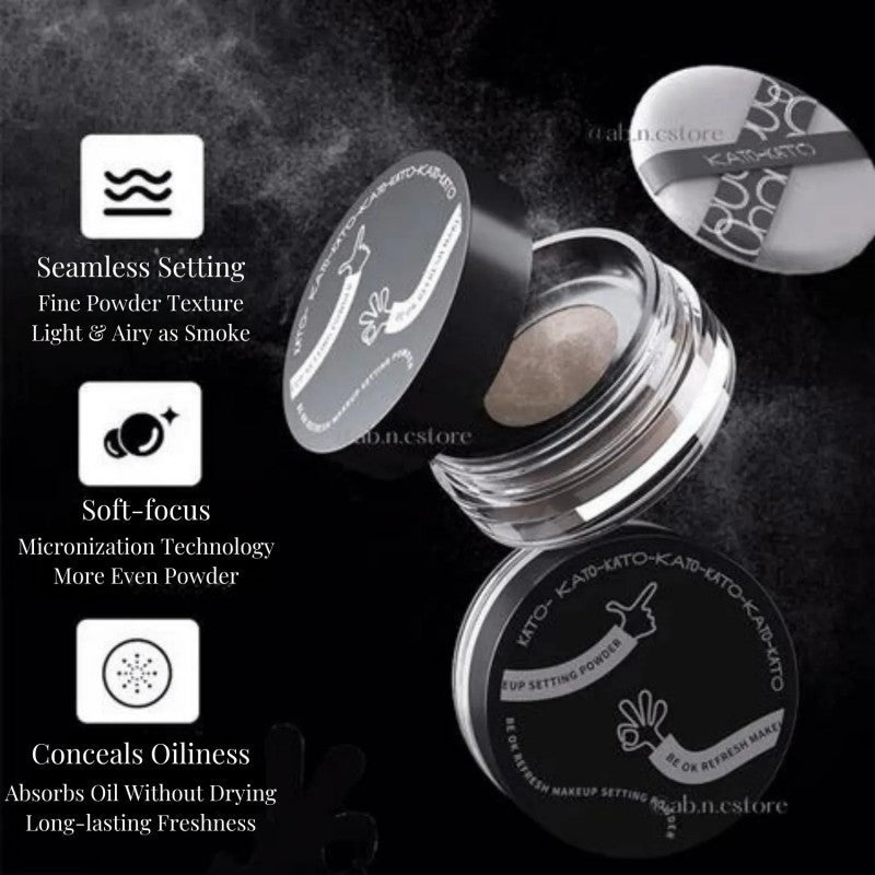KATO-KATO Refresh Makeup Setting Powder Upgraded #02 Transparent 6.5g