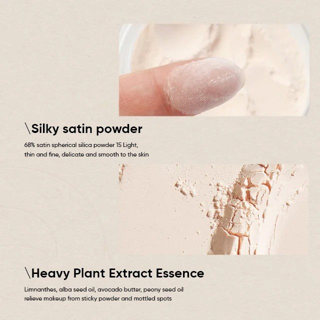 KATO-KATO Loose Setting Powder Cloudy to Misty #01 Transparent 8g