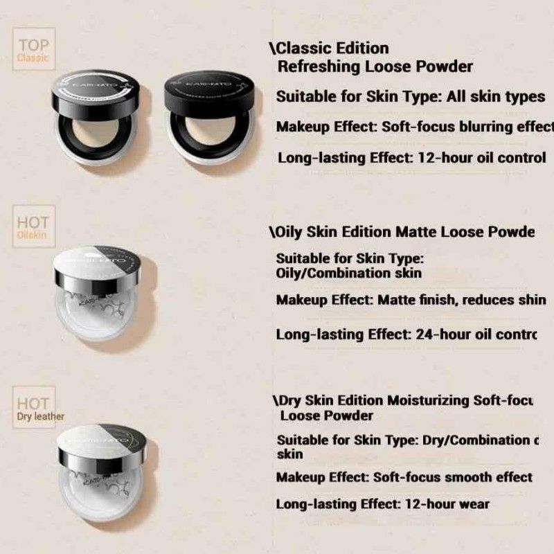 KATO-KATO Loose Setting Powder #03 Shimmer 8g