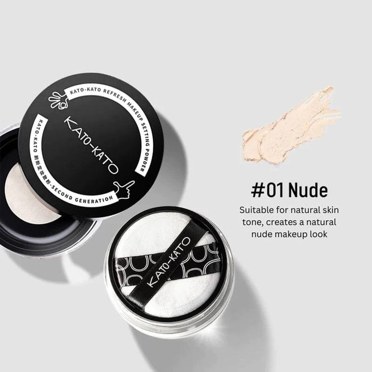 KATO-KATO Just Match Skin Friendly Soft Focus Powder #01 Nude 6.5g