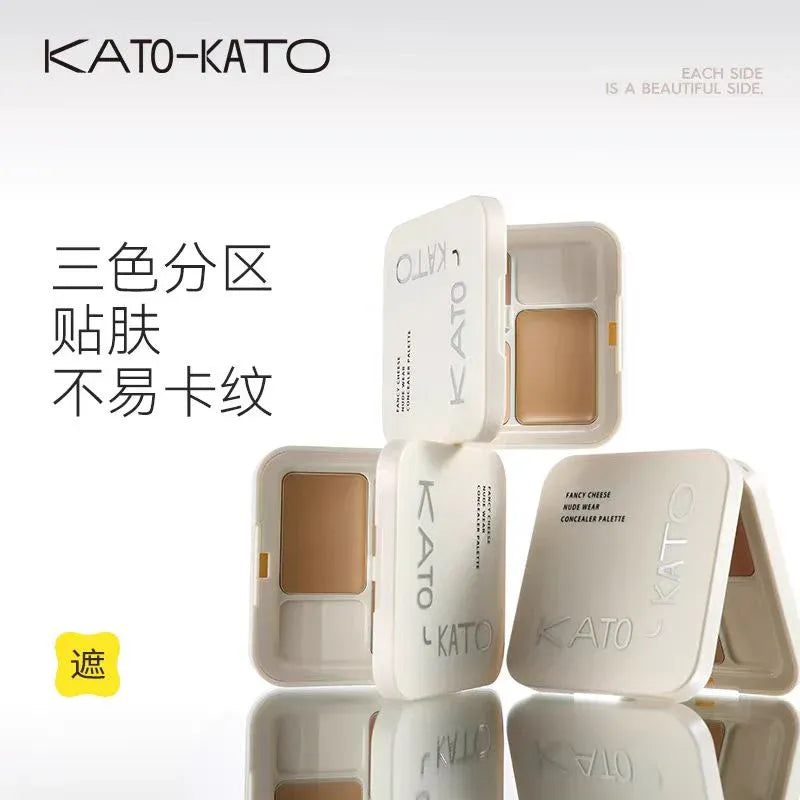 KATO-KATO Fancy Cheese Nude Wear Concealer Palette #N01 Cream Cheese