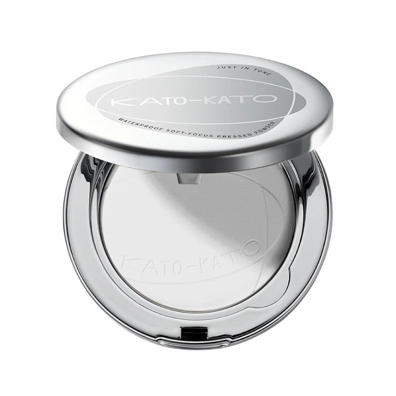 Kato-Kato Just In Tune Waterproof Soft-Focus Pressed Powder #01 Transparent