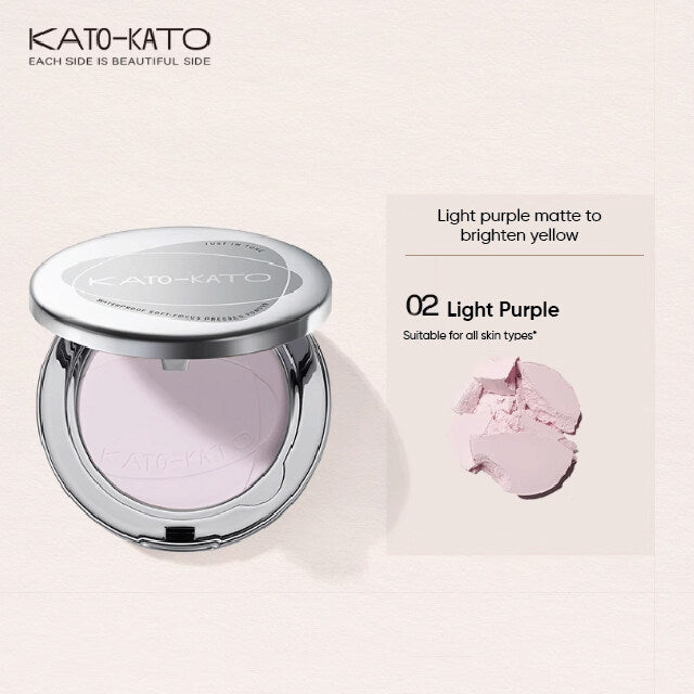 Kato-Kato Soft Focus Setting Pressed Powder #02 Light Purple 9g