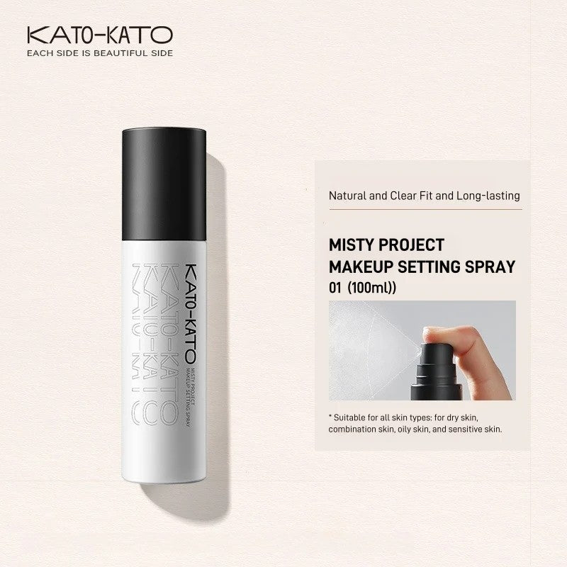 Kato-Kato Misty Project Makeup Setting Spray #01 All Skin Types 100ml