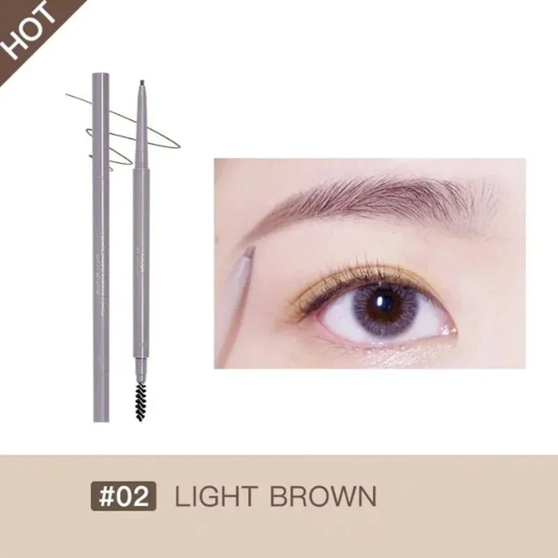 Judydoll Skinny Eyebrow Pencil Waterproof #02 Gray Brown