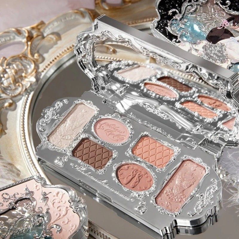 Flower Knows花知晓天鹅芭蕾系列六色眼影#01白天鹅 6.5g