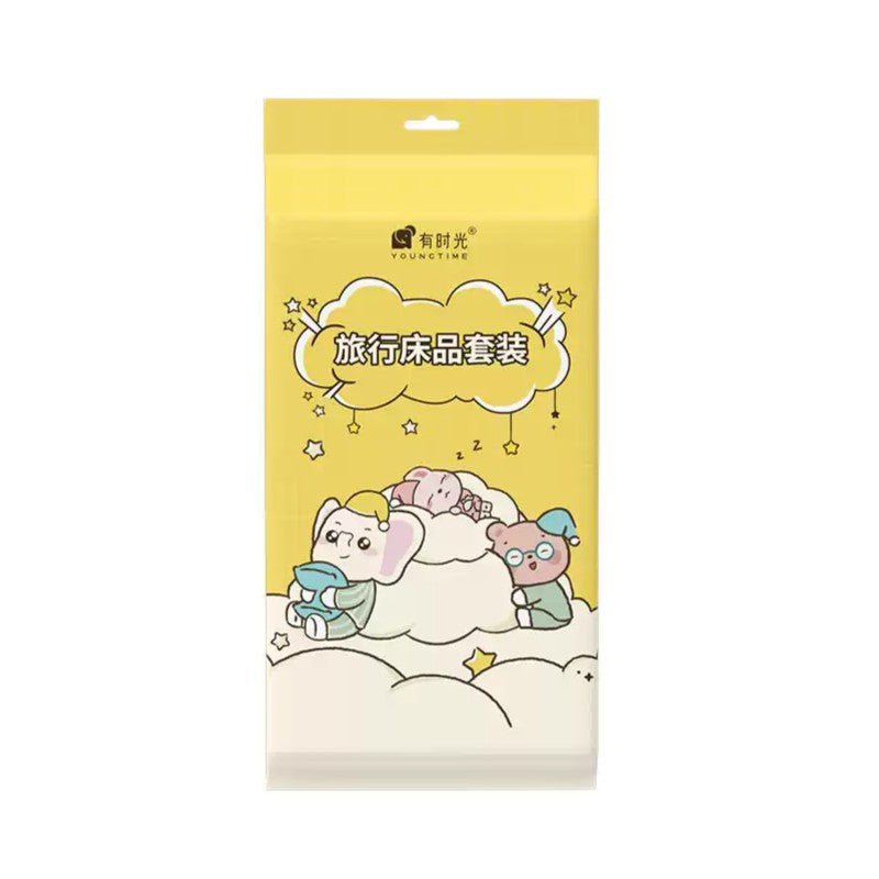 Youngtime Disposable Portable Bed Sheet Bedding Set Large