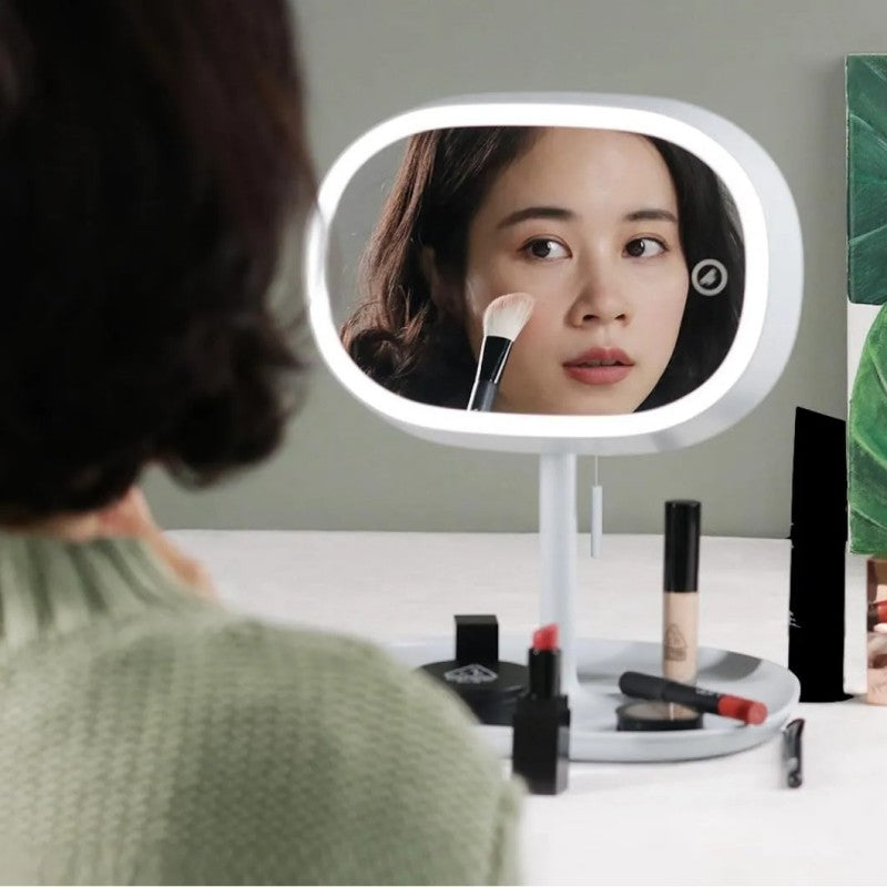 Muid Desktop Lamp Makeup Mirror White