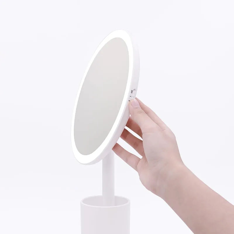 Muid Pen Tube Makeup Mirror White