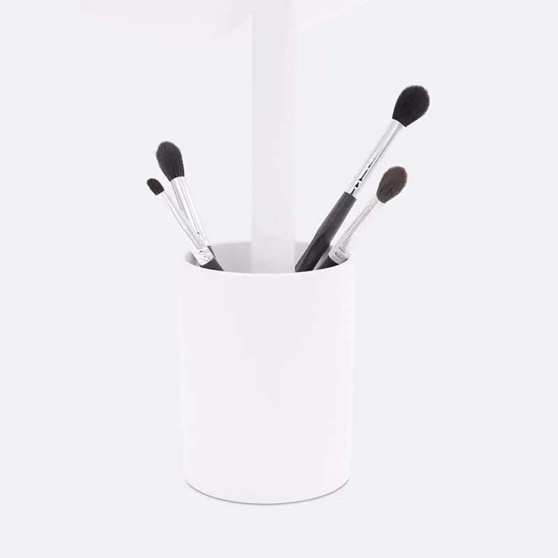 Muid Pen Tube Makeup Mirror White