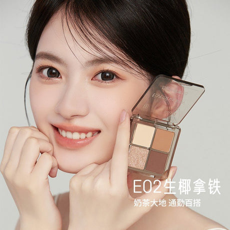 Daydream Breaker 4-Color Eyeshadow Palette #E02 Fresh Coconut Latte