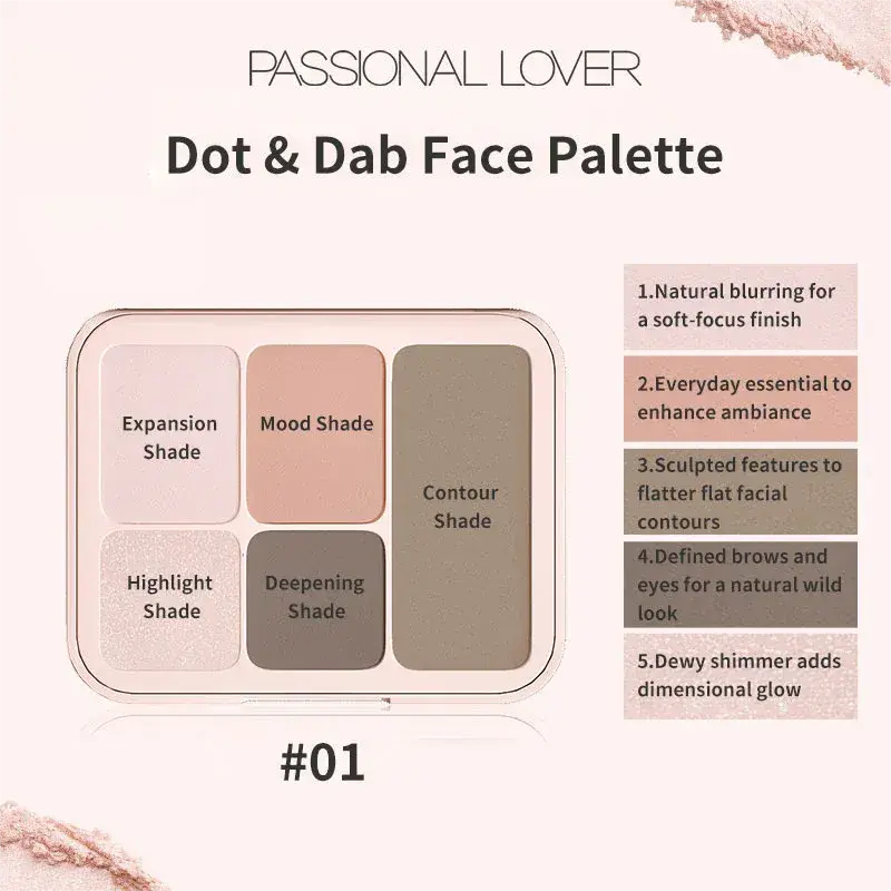 Passional Lover All-in-One Face Contouring Palette #01