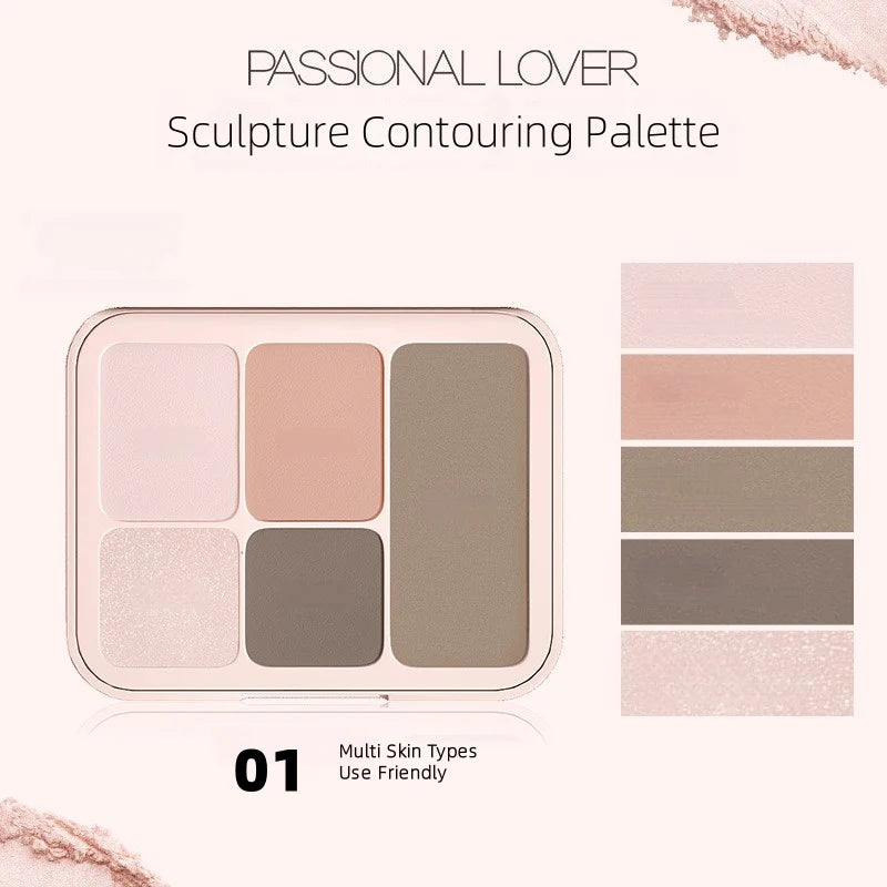 Passional Lover All-in-One Face Contouring Palette #01