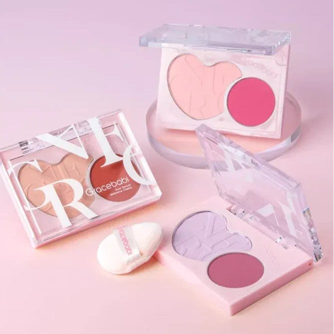 Gracebabi Dual-Effect Velvet Blush #03 Sweet Berry
