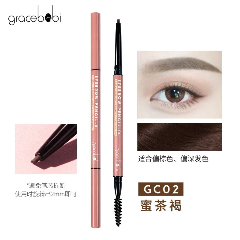 Gracebabi 005 Eyebrow Pencil #02 Honey Brown