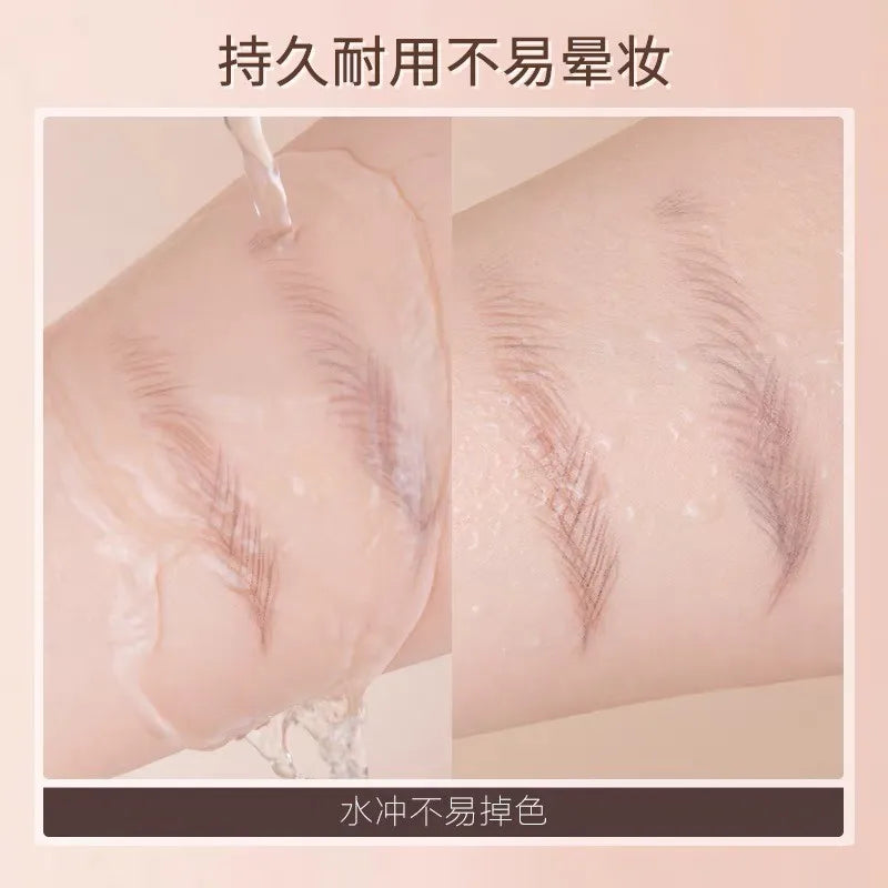 ️Gracebabi Double-head Eyebrow Pencil #02 Gray Black 1pcs