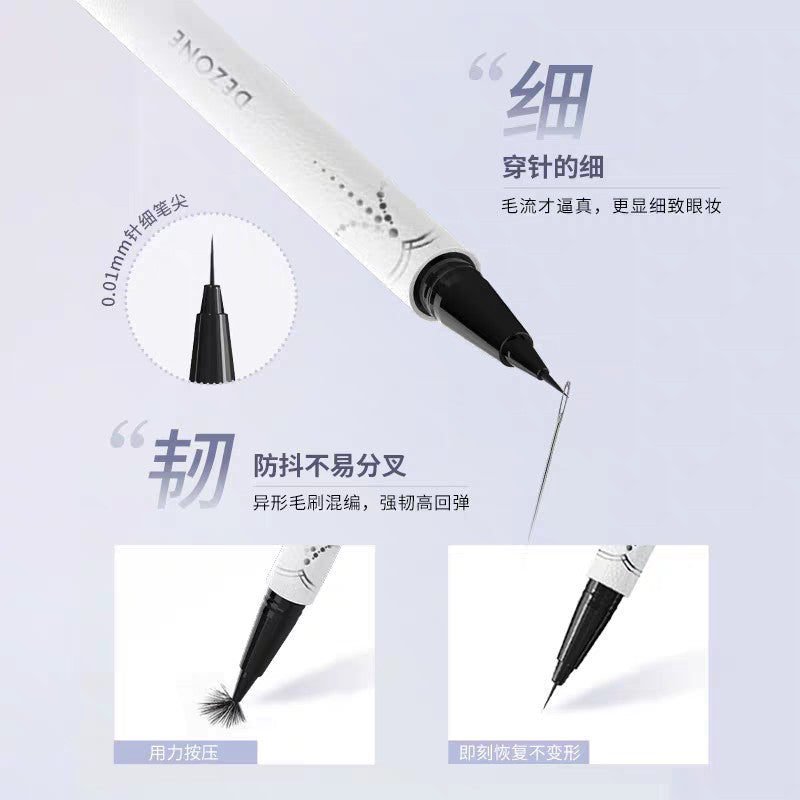 Dezone Long-Lasting Liquid Eyeliner Pen #V03 Chestnut Brown