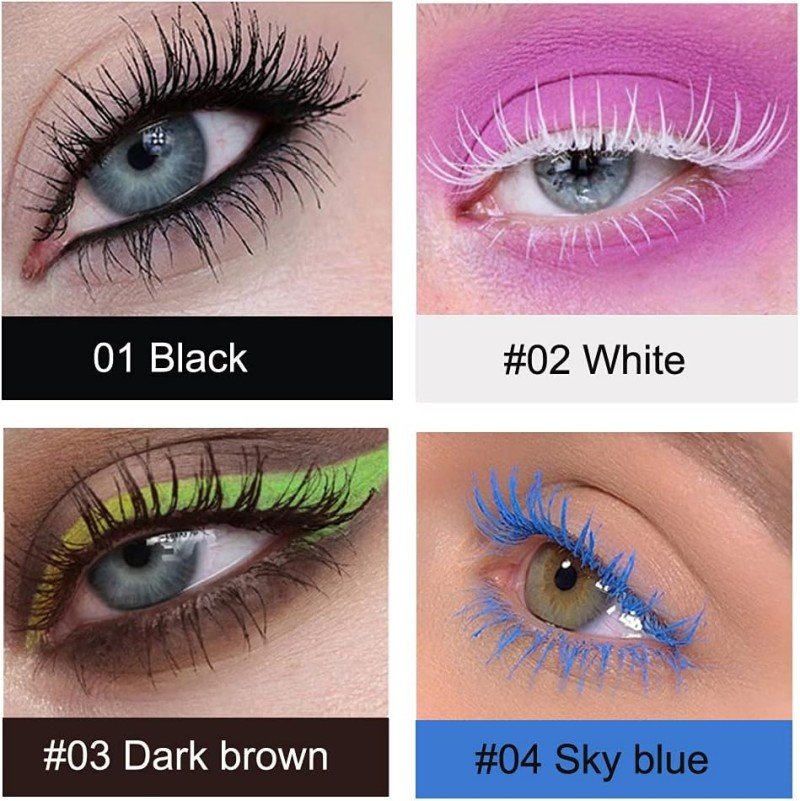 Hundaiyan Colorful Mascara #02 White