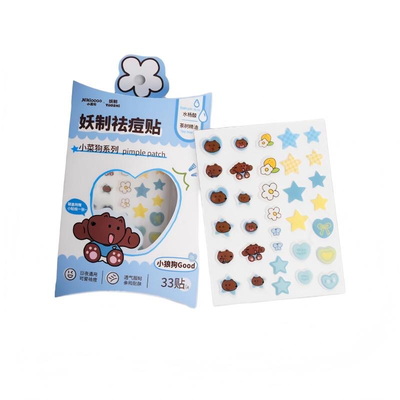 YaoZhi x Nikioooo Pimple Acne Patch Little Wolf Dog 33pcs