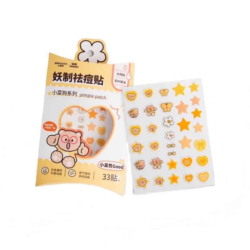 YaoZhi x Nikioooo Pimple Acne Patch Silly Bear 33pcs