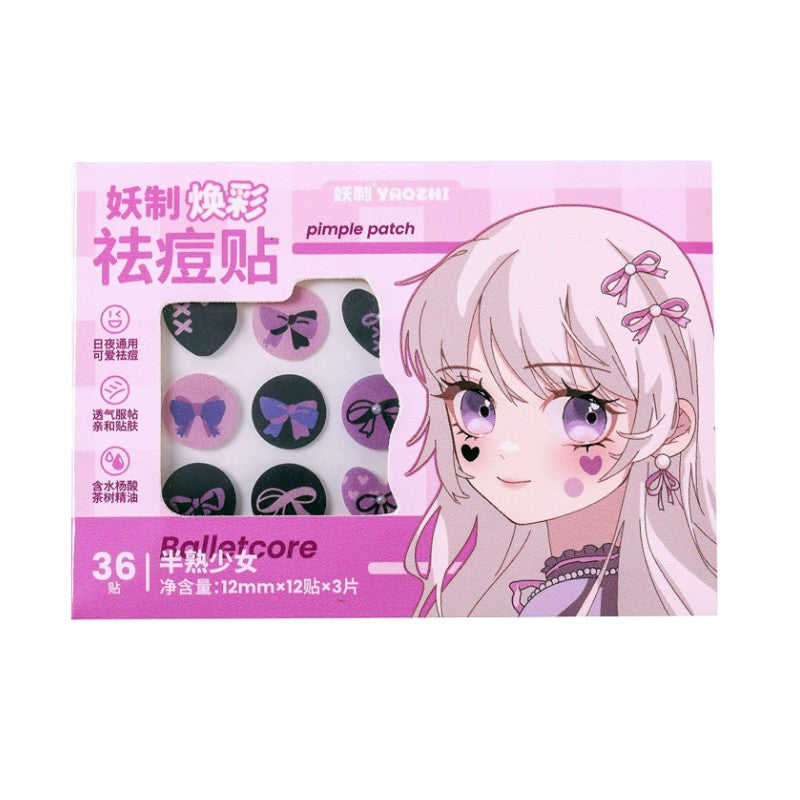 YaoZhi Radiance Acne Pimple Patch Balletcore 3pcs