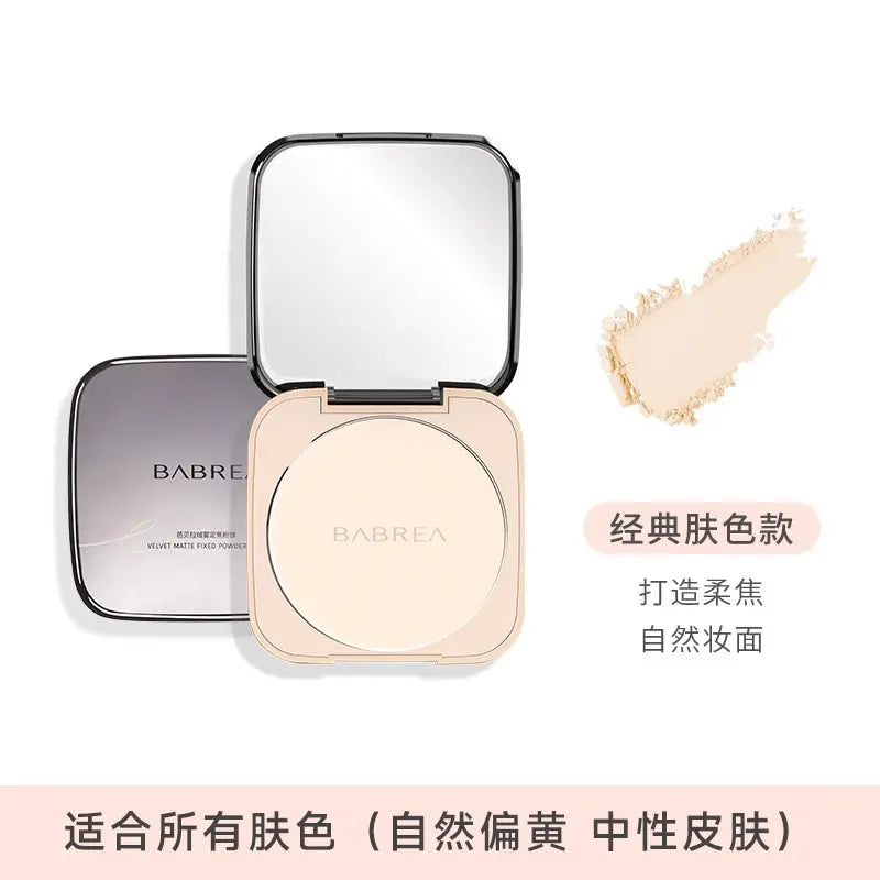 Babrea Velvet Matte Fixed Powder Pact Natural 14.5g