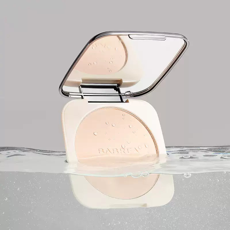 Babrea Velvet Matte Fixed Powder Pact Light Mist Purple 14.5g