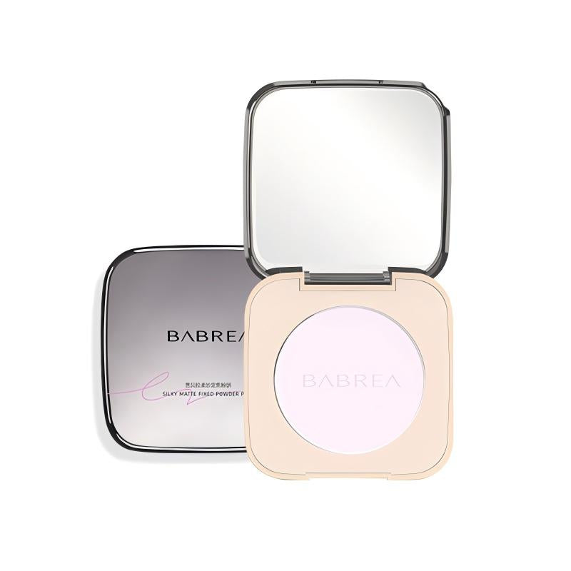 Babrea Velvet Matte Fixed Powder Pact Light Mist Purple 14.5g