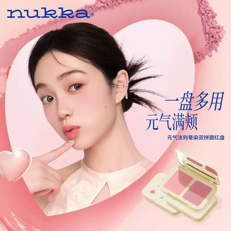Nukka Blush Duo #05 Salted Cherry Blossom (Powder + Powder)